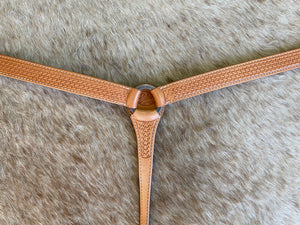 Basket Ring in Center Breast Collar — Light Oil