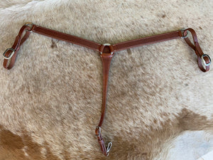 Basket Ring in Center Breast Collar — Medium Oil