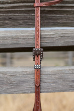 Load image into Gallery viewer, Roughrider Floral One Ear Headstall
