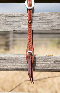 Basket Stamped One Ear Headstall